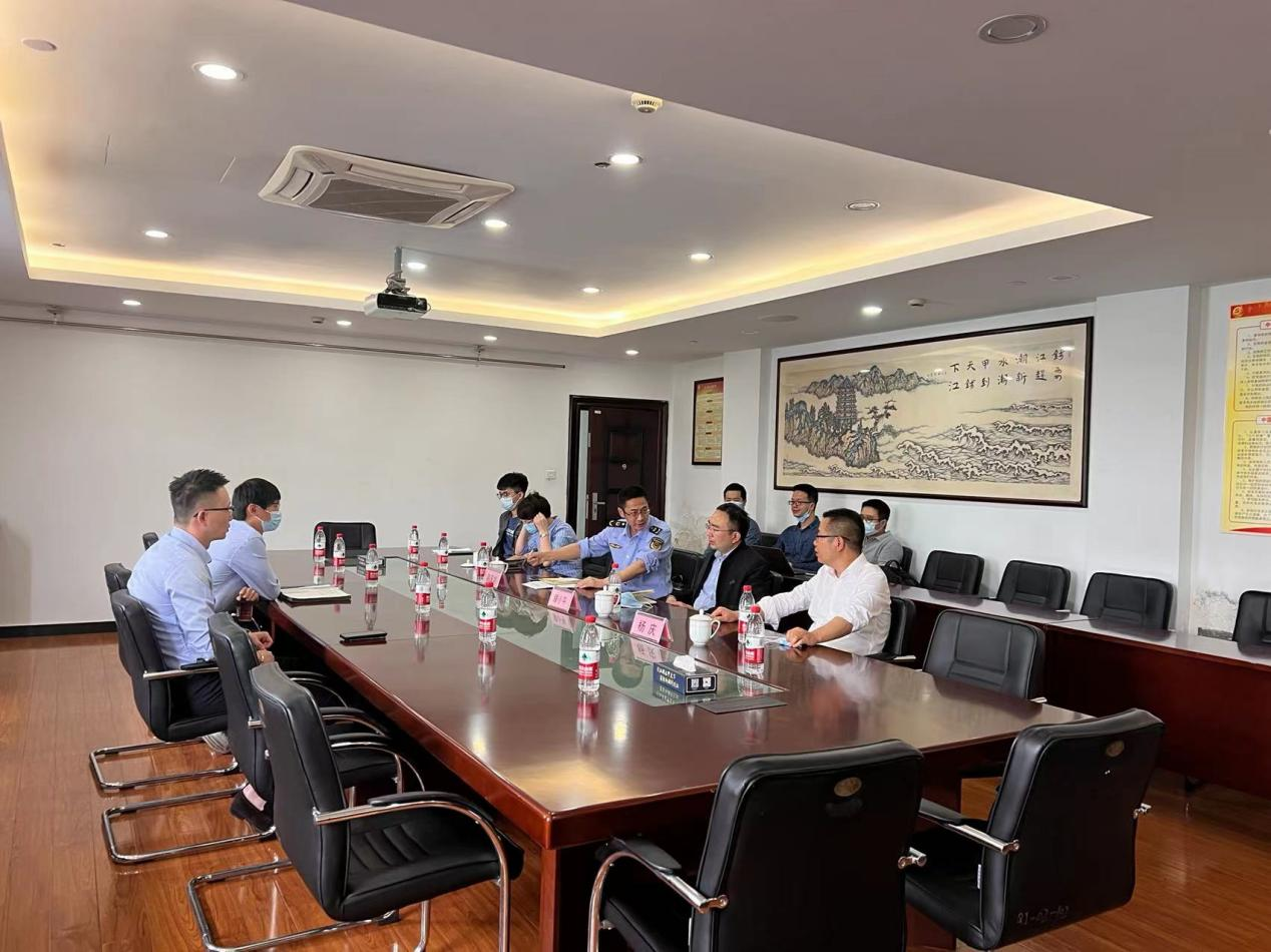 浙江省質(zhì)科院攜杭州市市場(chǎng)監(jiān)管局一行蒞臨錢(qián)江商城