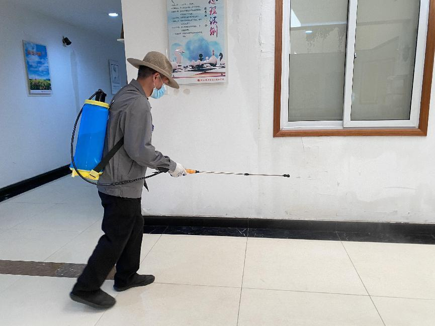 錢江商城做好日常消殺，筑牢安全屏障