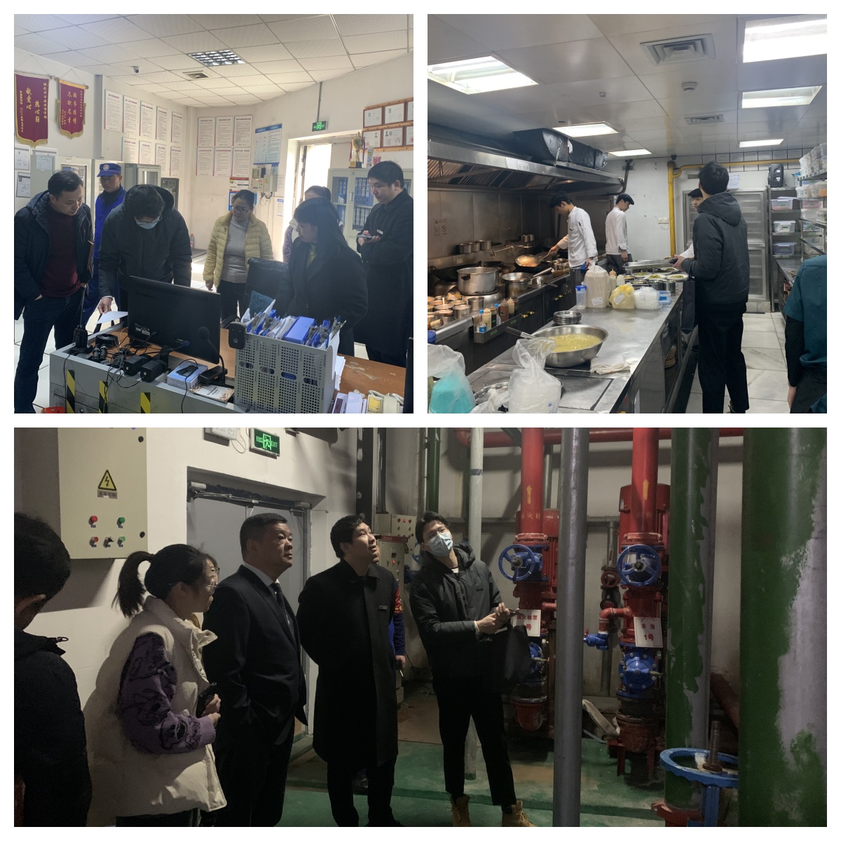 區(qū)紀委、區(qū)應急局等領(lǐng)導蒞臨水晶城檢查安全生產(chǎn)