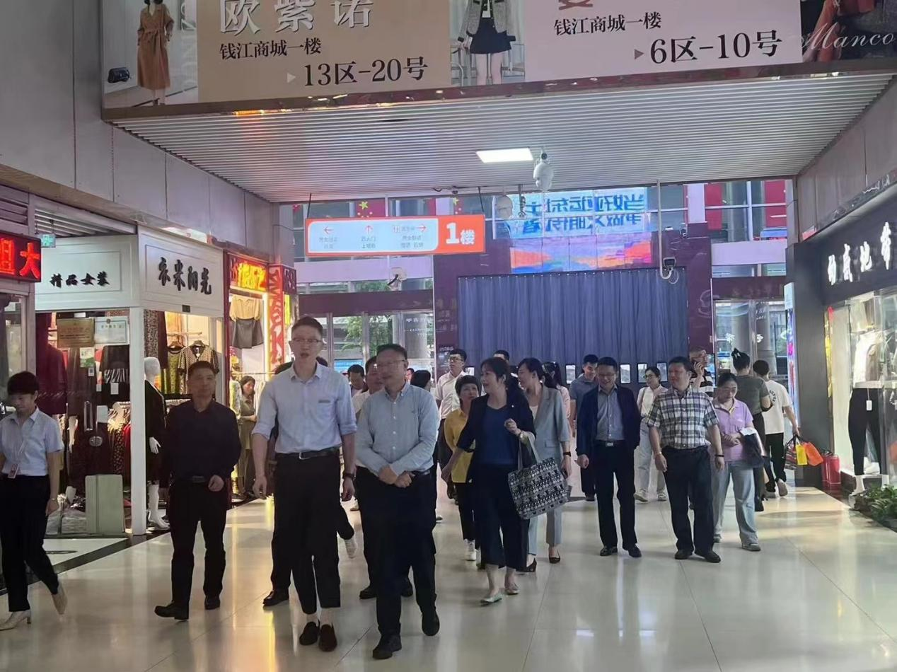 市政協(xié)副主席郭清曄調(diào)研錢江商城亞運籌辦金融服務(wù)保障工作