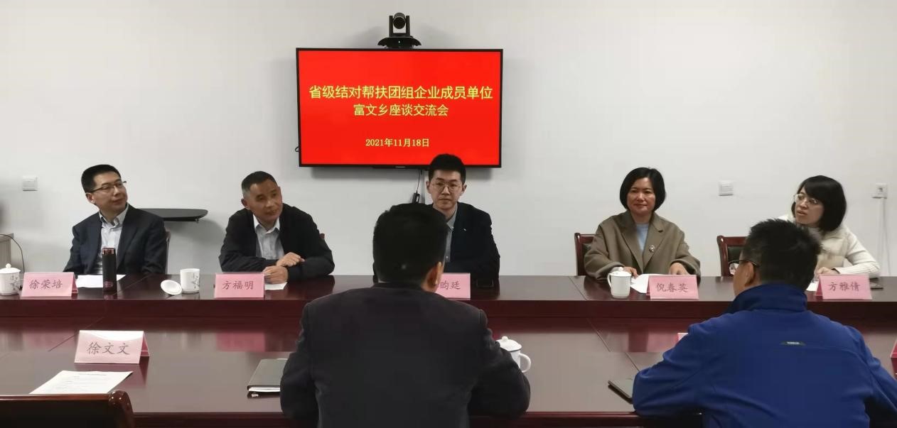 集團領(lǐng)導(dǎo)參加省級結(jié)對幫扶團組活動