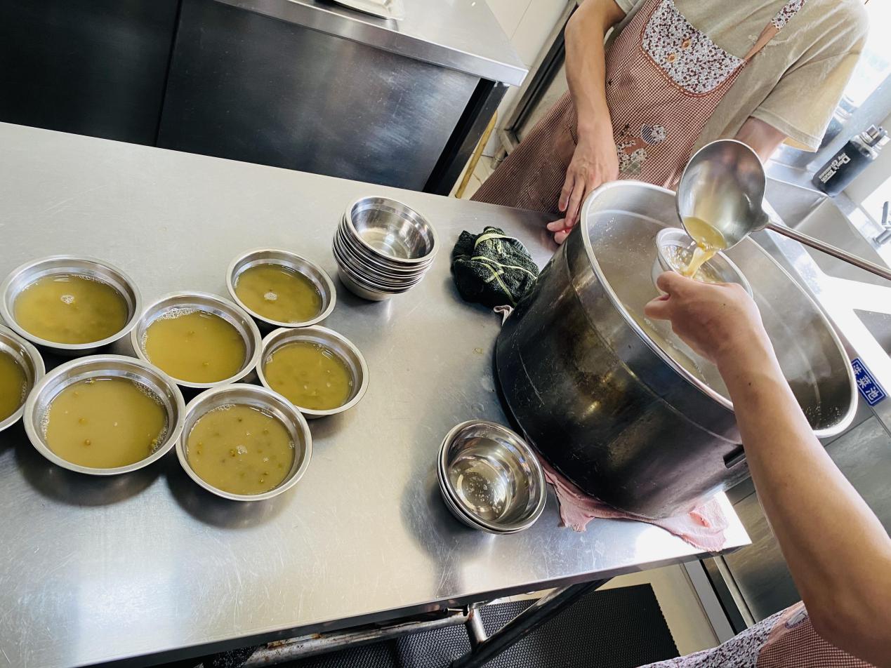 消暑綠豆湯，夏季送清涼