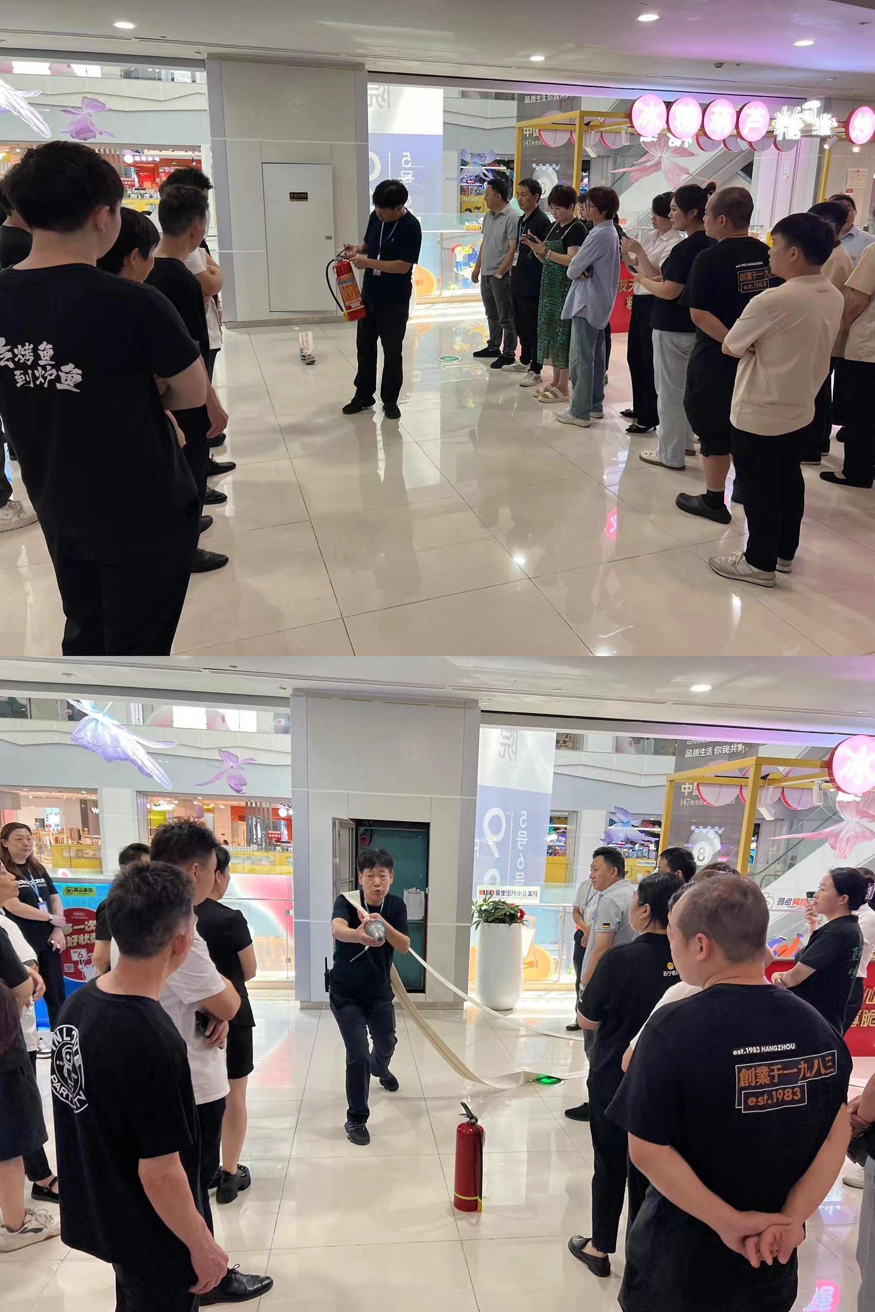 水晶城開(kāi)展新入職員工消防培訓(xùn)，筑牢安全防線